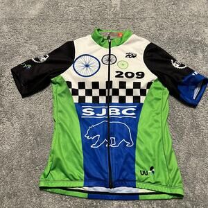 Podiumwear Cycle Jersey Shirt Womens Medium Performance Cycling Pocket